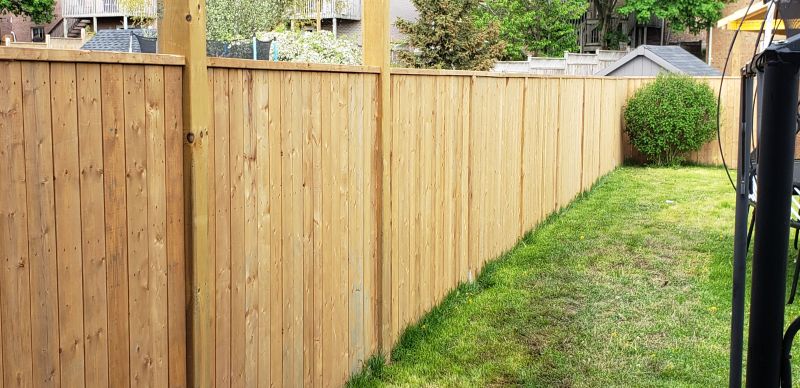 Modern Privacy Fence